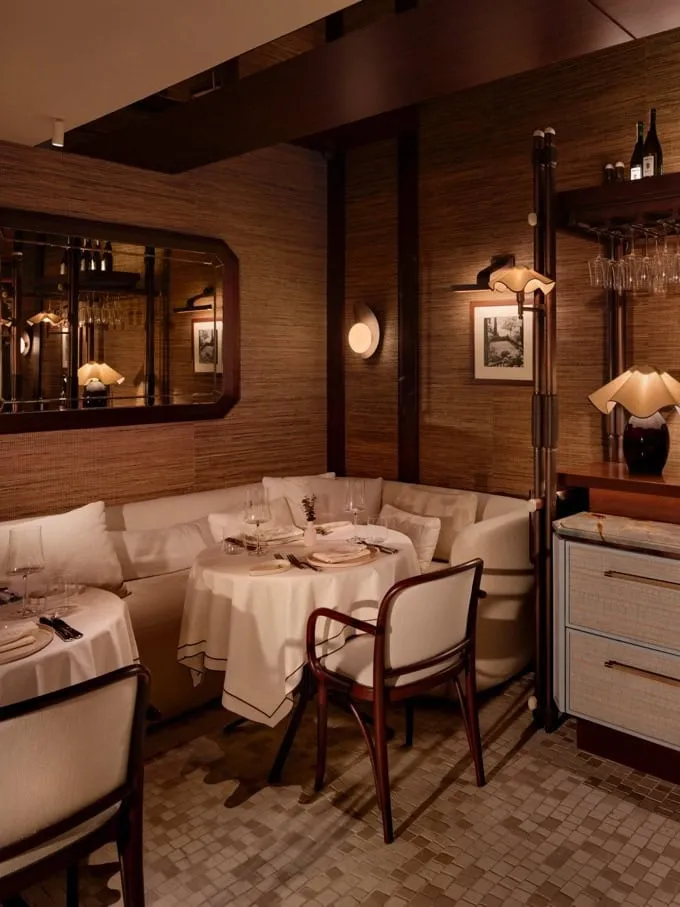 Scalla Restaurant seating corner by URBANJOBS, Beikoes, Istanbul