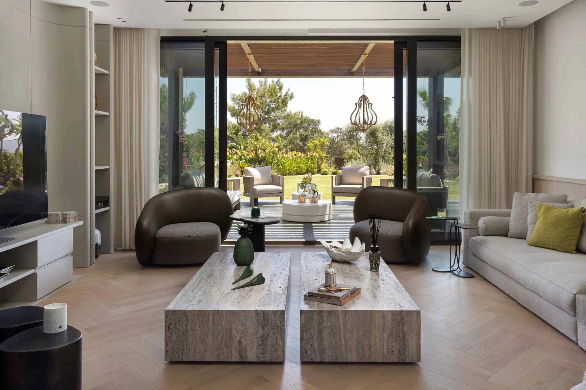 Bodrum M.M别墅，由SCAW – Sibel Cihan Architecture设计，Demirbükü湾花园视野，博德鲁姆，土耳其