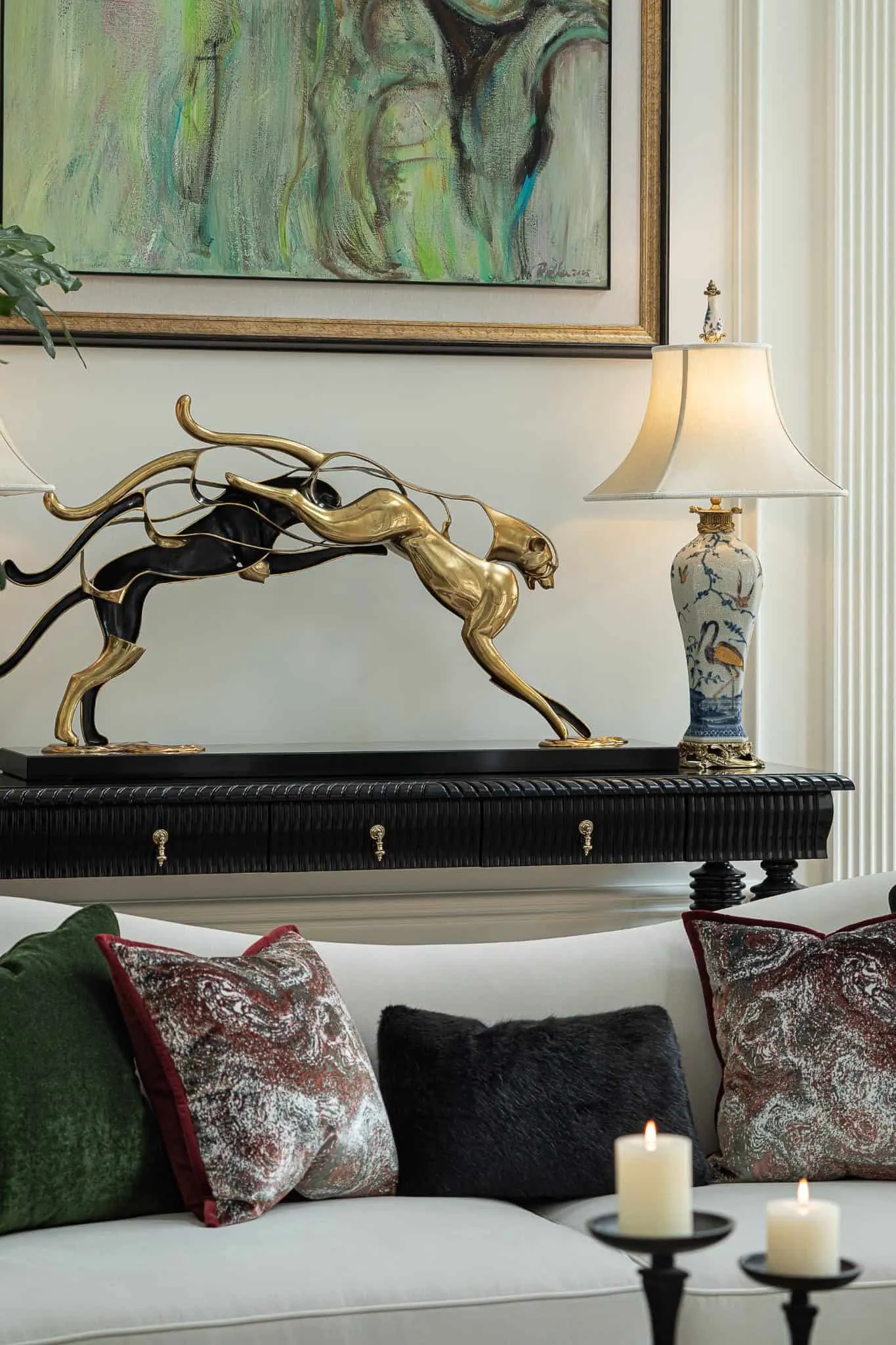 Crepuscule Manor 由 BDSD Boundless Design 设计 —— 东莞边桌雕塑细节