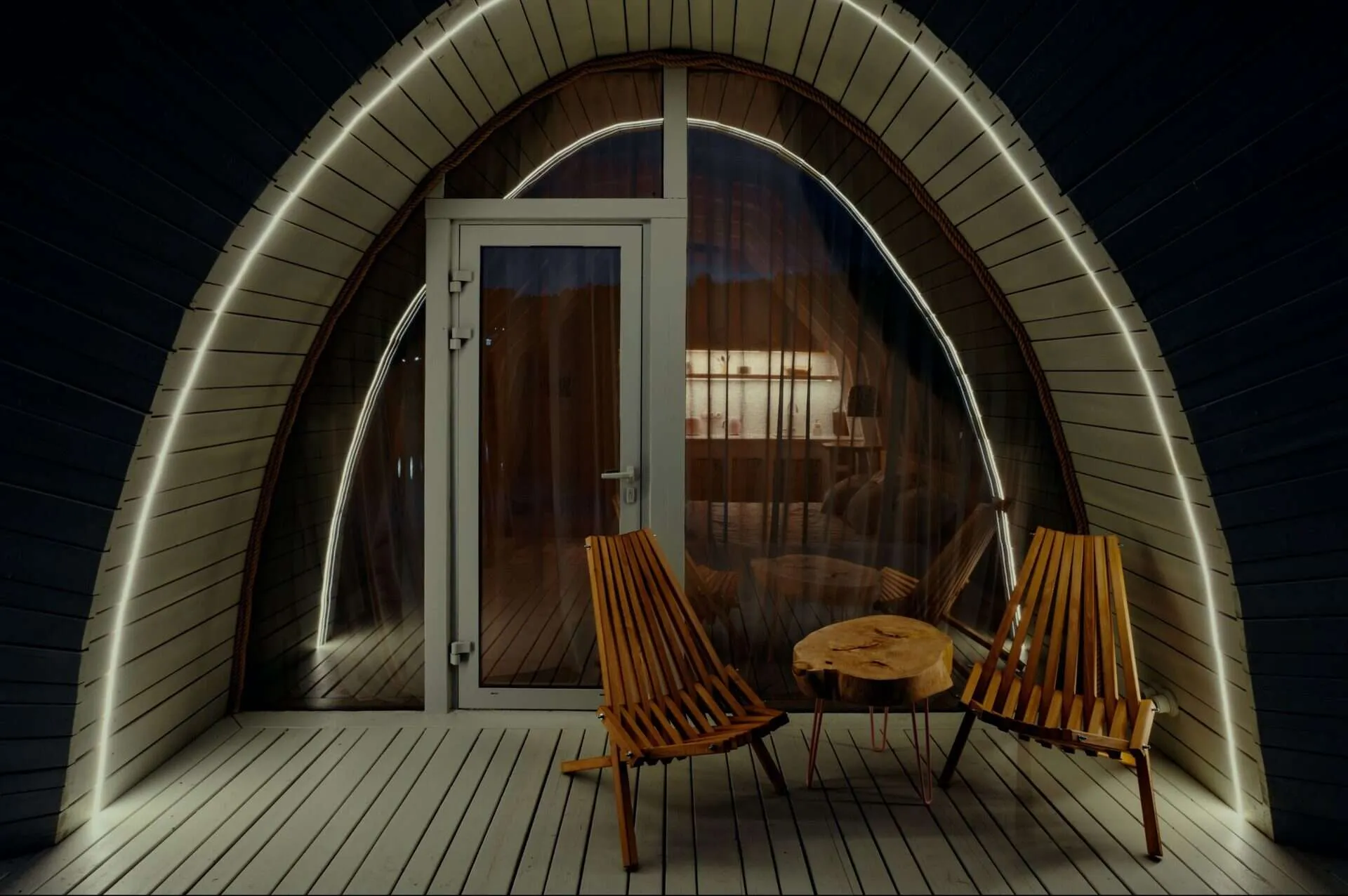 LH47 ARCH 摩尔多瓦傍晚露台照明