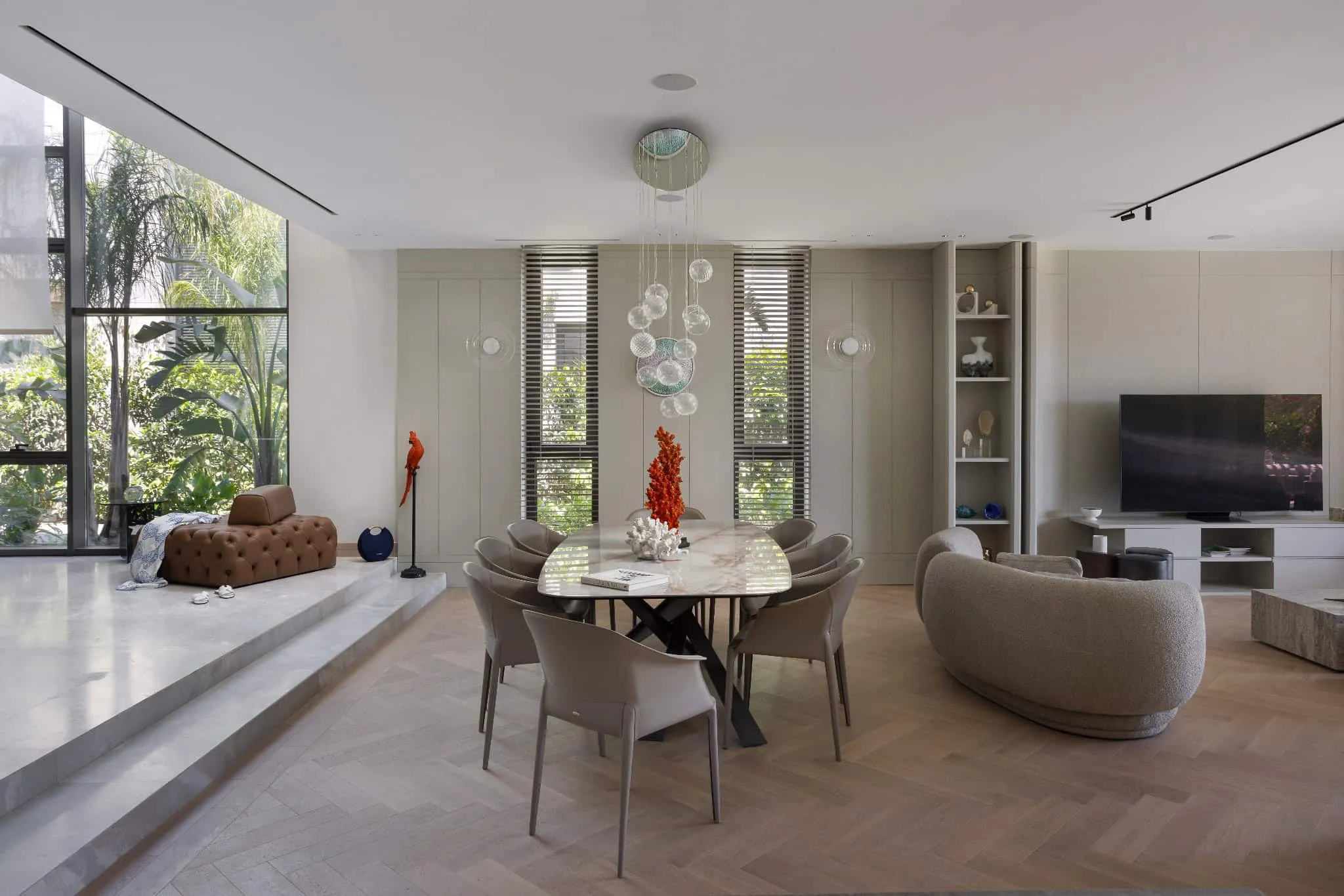 Bodrum M.M别墅，由SCAW – Sibel Cihan Architecture设计，Demirbükü湾餐厅，博德鲁姆，土耳其