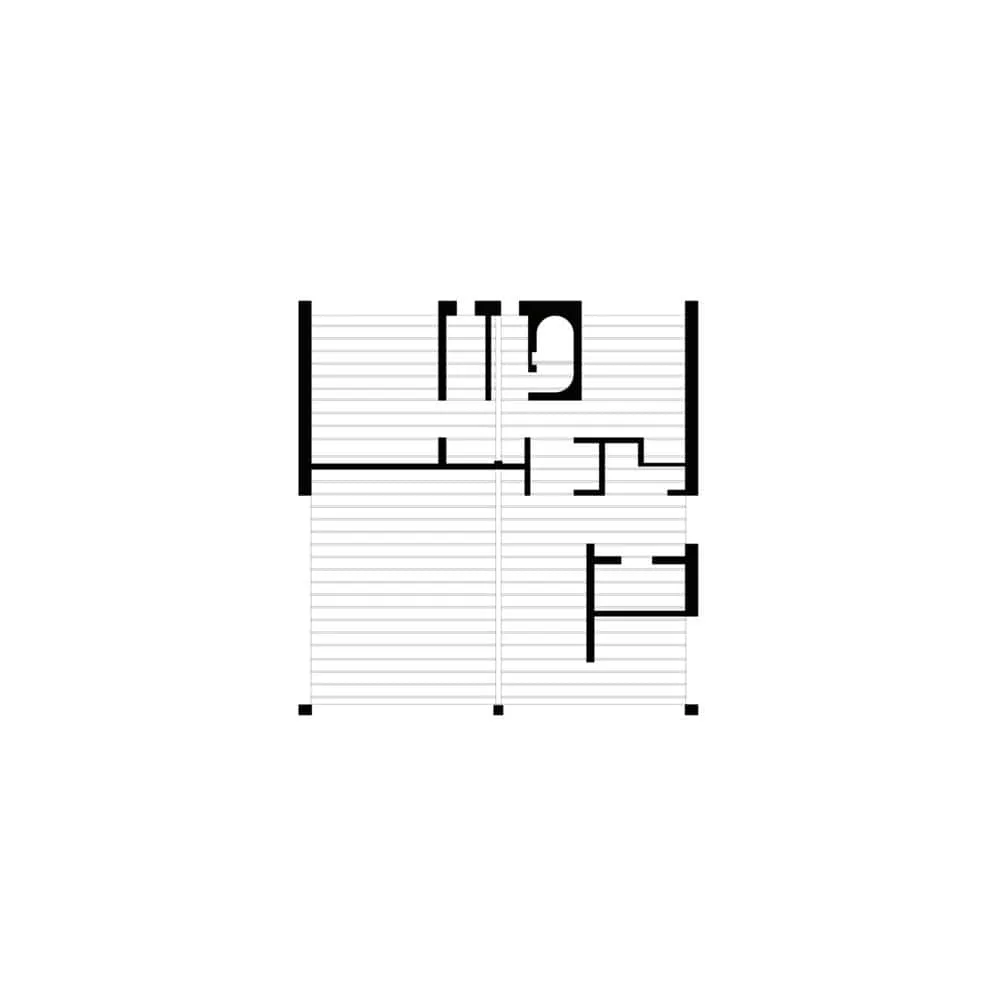 Maison Spiron — plan de plafond à Potton, Québec, Canada