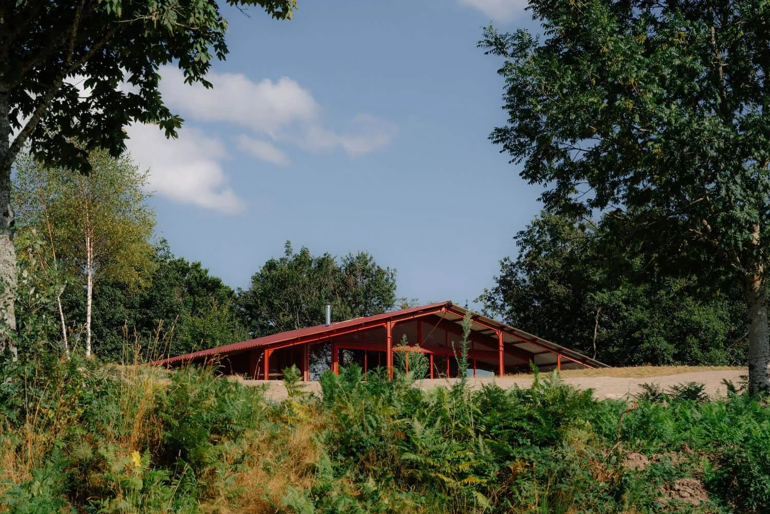 拉格兰热红屋，签尔德·拉森拍摄——多尔多涅省法国土壤一角