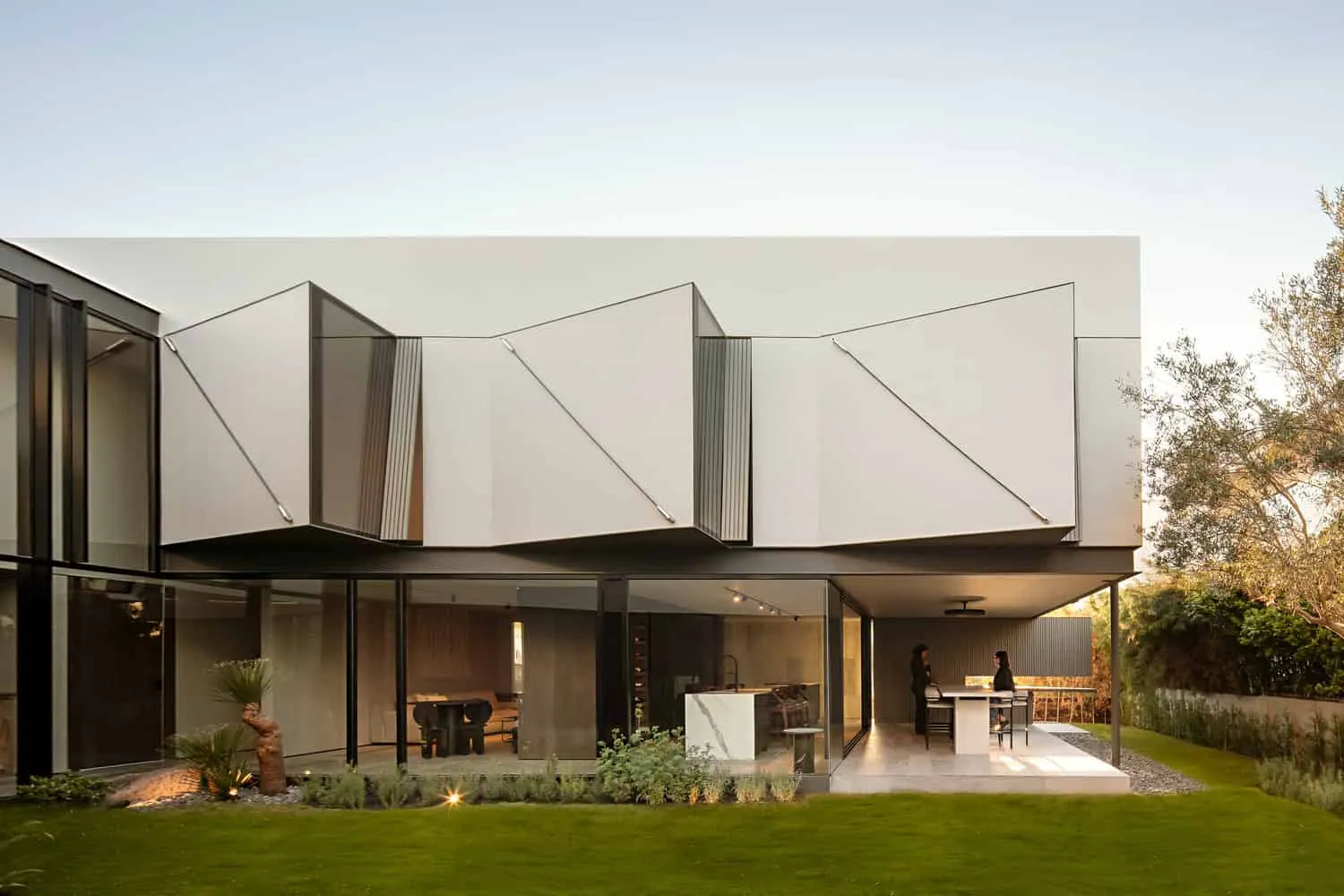 LABarq设计的里约之家花园视角，萨尔蒂亚戈-德克雷塔罗，墨西哥