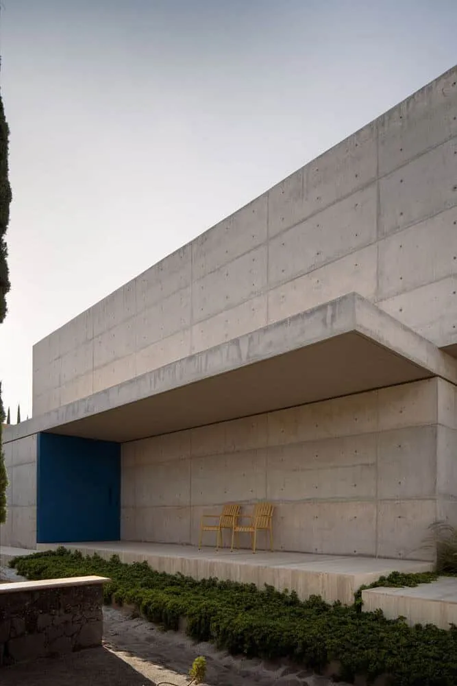 戈麦斯之家立面体量块由豪尔赫·加里巴伊建筑事务所设计 – 克雷塔罗，墨西哥