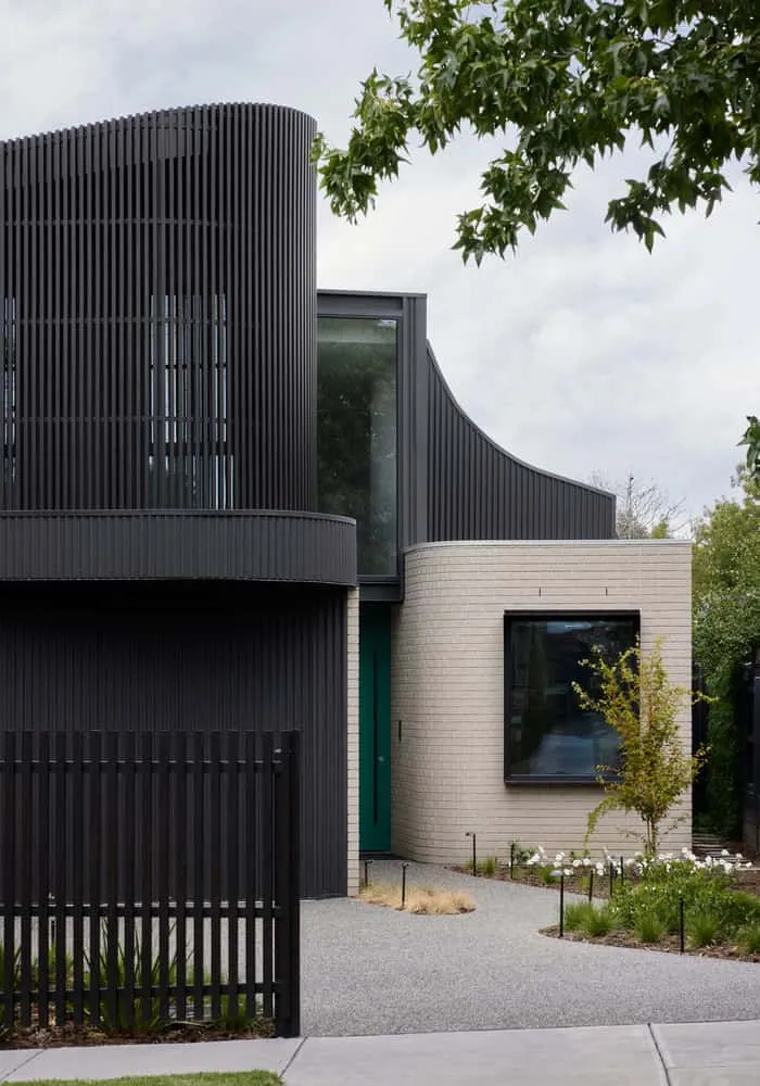 Ripple House by Atlas Architects – Entrance Space and Window, Glen Iris, Victoria
