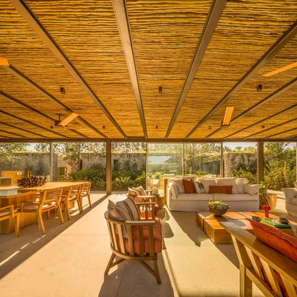 House TM by Jacobsen Arquitetura – covered terrace with views, Brazil