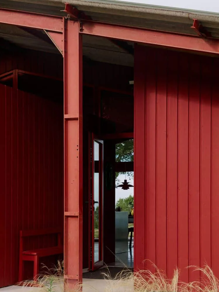 拉格兰热红屋，签尔德·拉森拍摄——多尔多涅省法国土壤一角