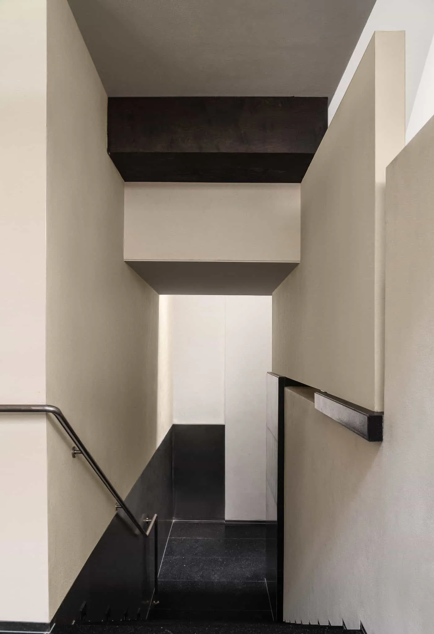 Yang Sin Lobster · Bai Jia Hu, by IN.X — staircase detail, Nanjing, China