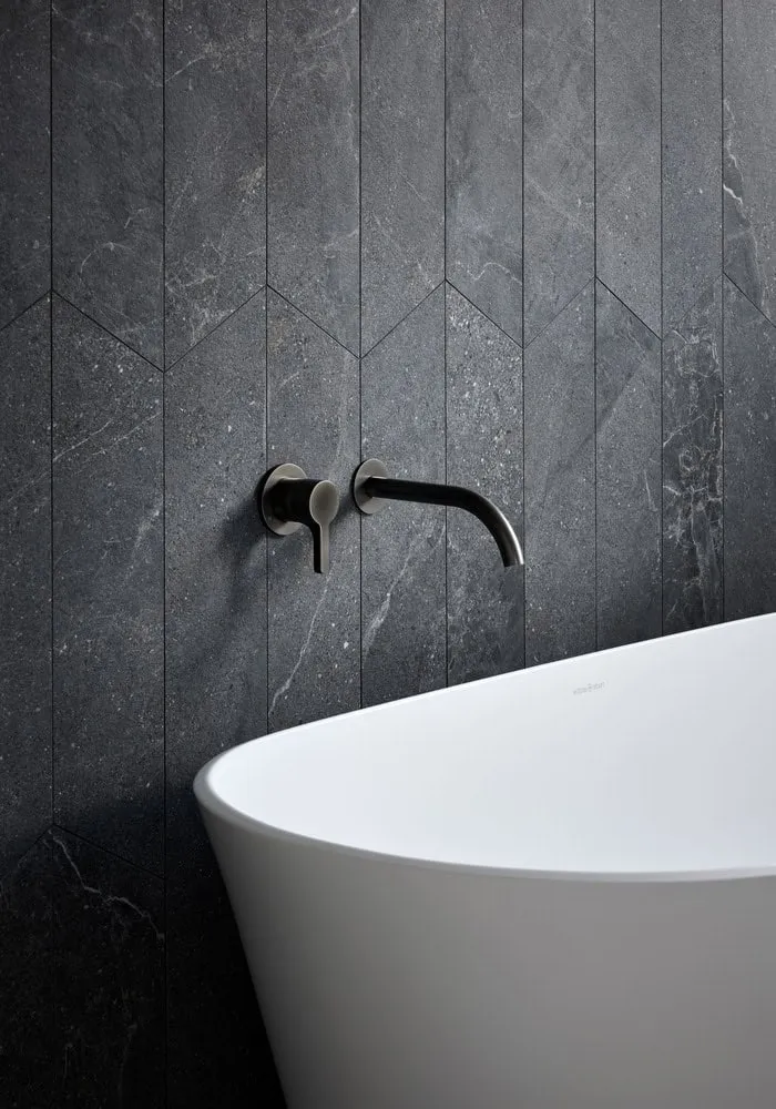 Ripple House by Atlas Architects – Bathroom Wall Detail, Glen Iris, Victoria