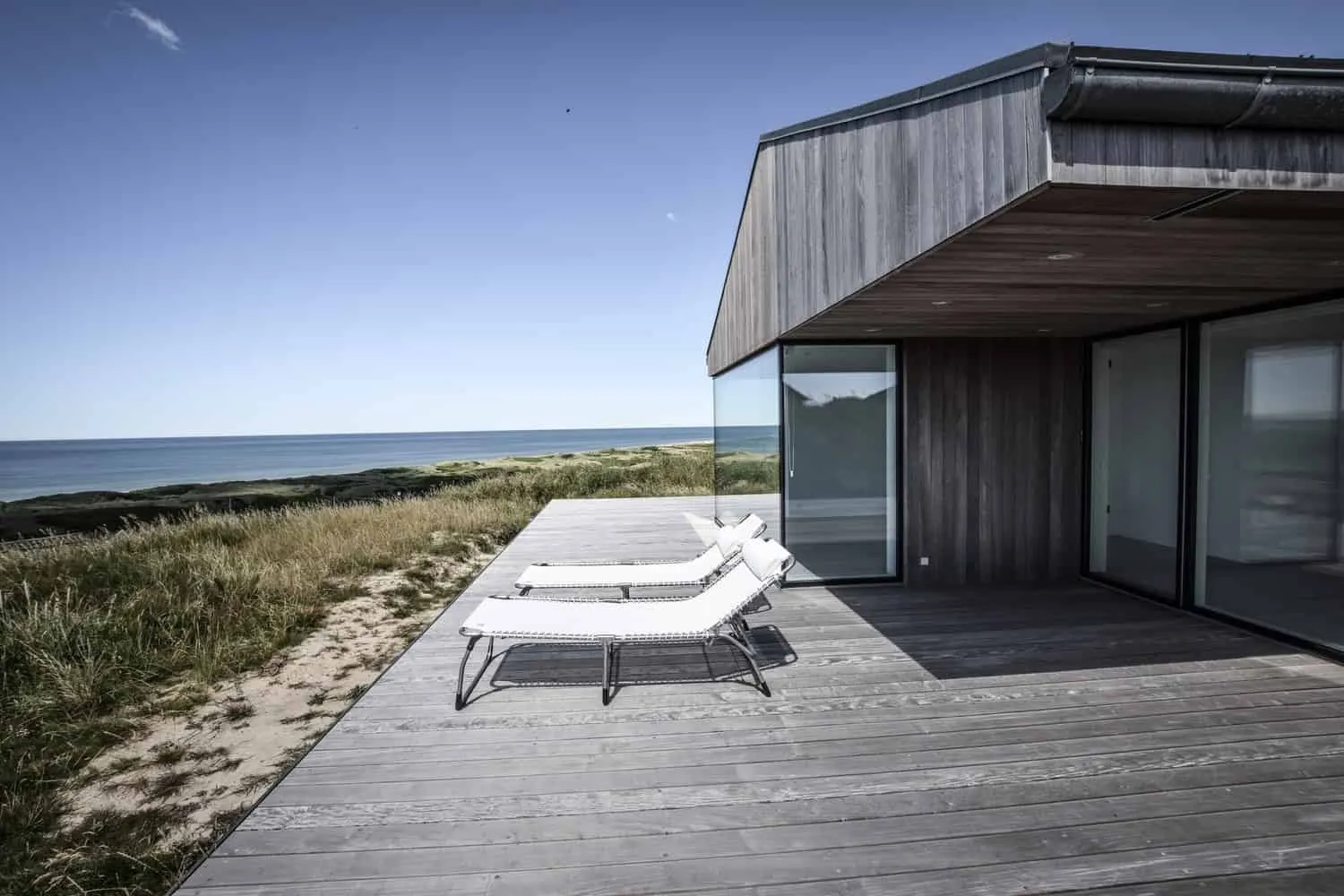 彼得疗养院——受保护的露台角落，朝向主导风向