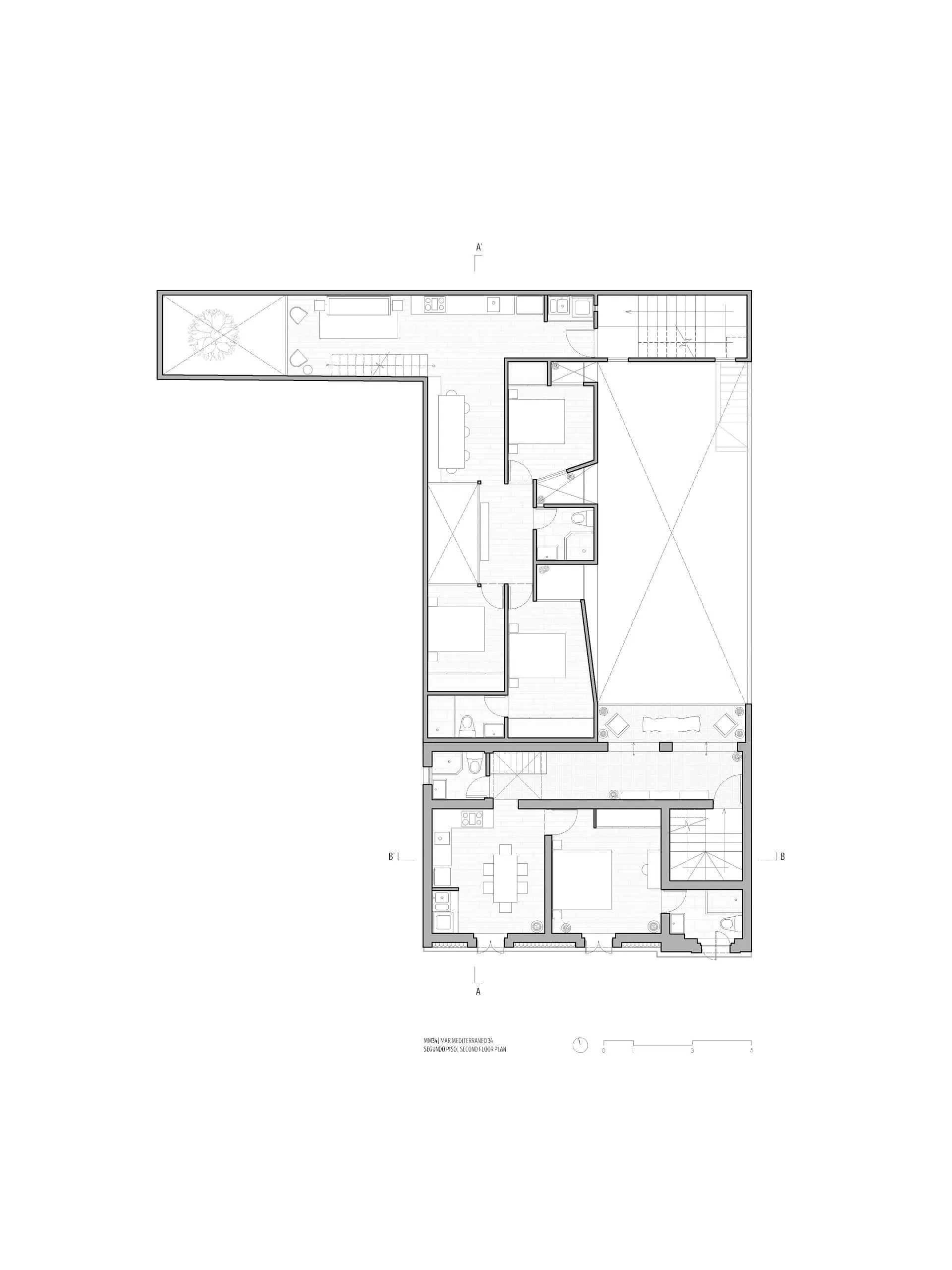 MM34 – Мар Медитерранео 34 | Ателье Инка Эрнандес | Мехико, Мексика