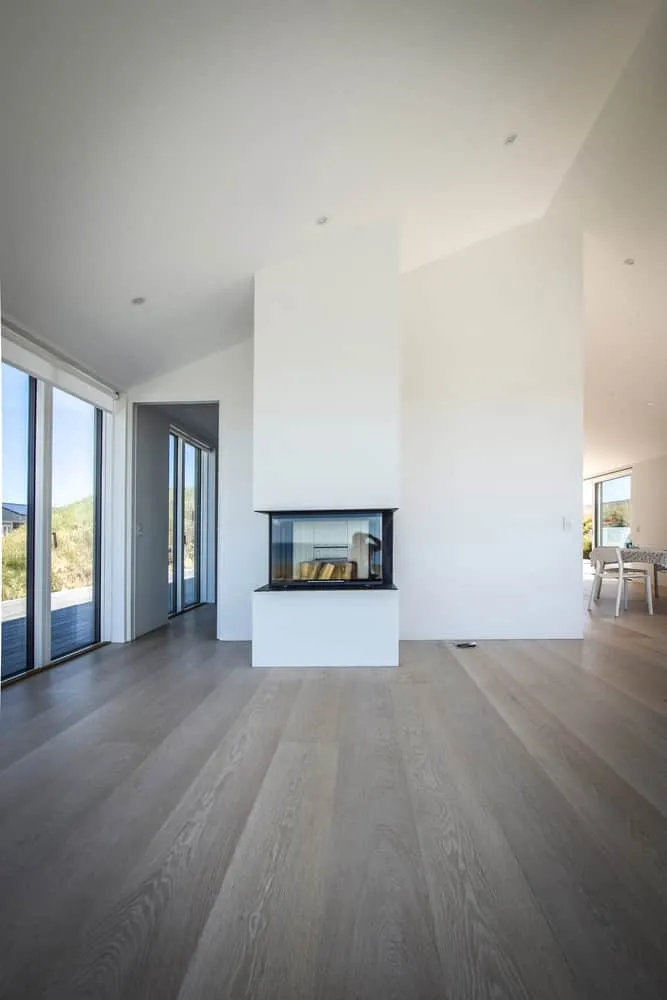 彼得疗养院——海边日落风景，从露台望去