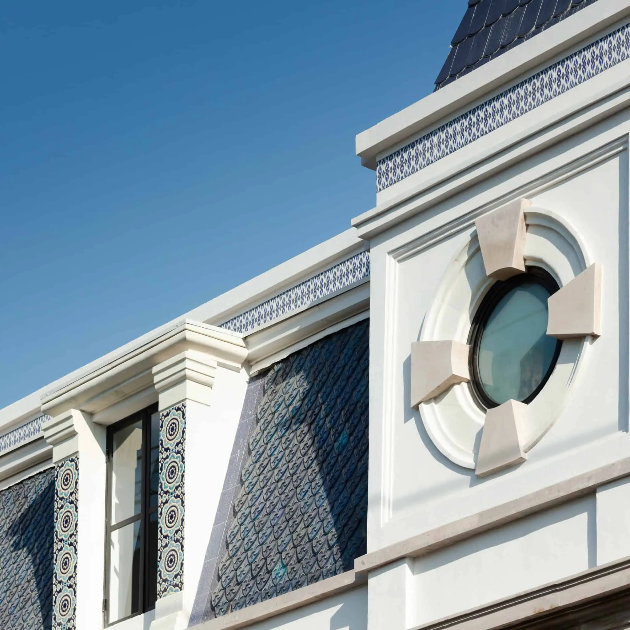 MM34 – Мар Медитерранео 34 от Ателье Инка Эрнандес — деталь башни окулуса, Такуба, Мехико