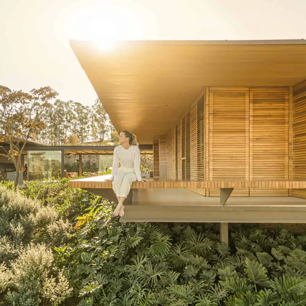 House TM – portrait corner of projecting section, Brazil