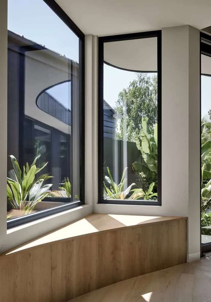 Ripple House by Atlas Architects – Corner with Window, Glen Iris, Victoria