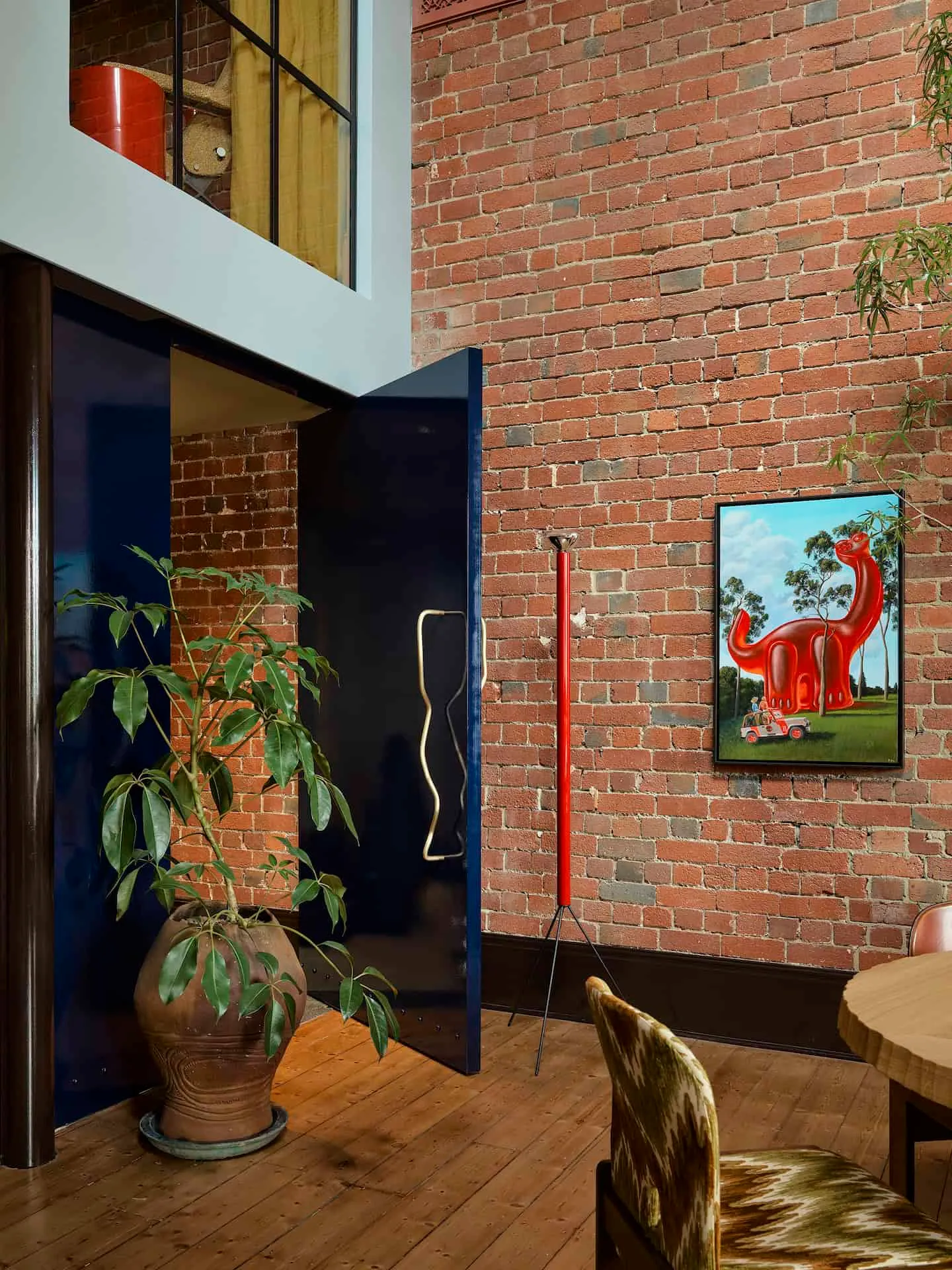 Happy Haus by Flack Studio – ईंटों से बनी प्रवेश द्वार कला, मेलबर्न, ऑस्ट्रेलिया