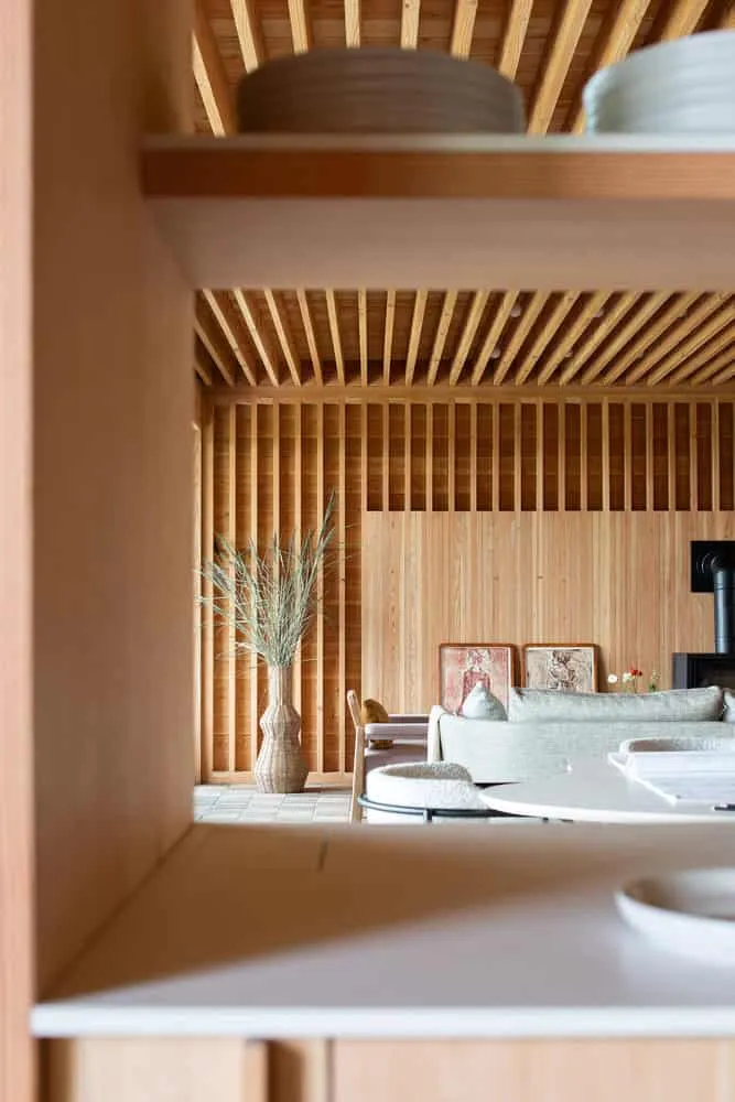Bates Masi + Architects द्वारा Mohegan Trail Residence का रसोईघर, रोड आइलैंड