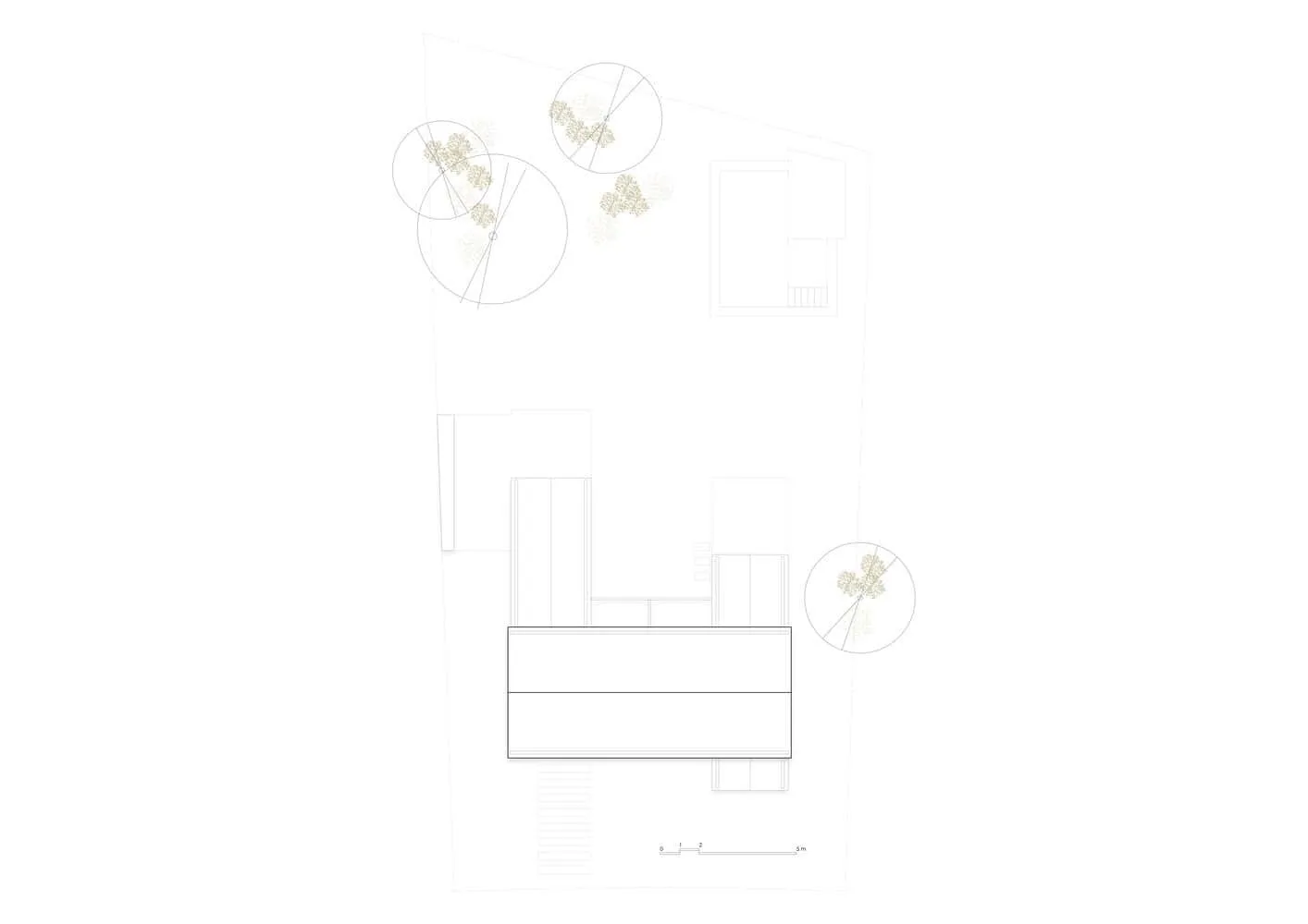 AtelierM + Nicolas Krause, Escobar, Buenos Aires, Argentina द्वारा House CM की साइट योजना