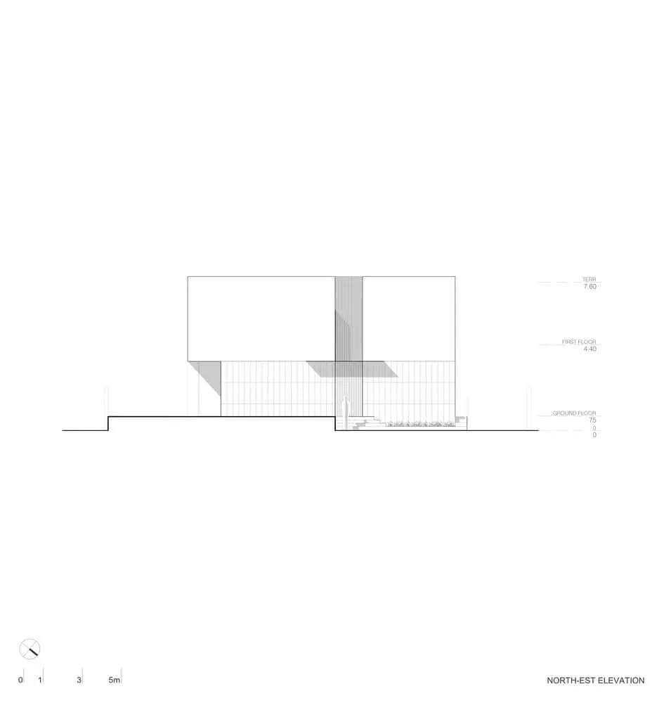 Villa H Nordostansicht von ARK Architecture Villa H Nordostansicht von ARK Architecture, Tunesien
