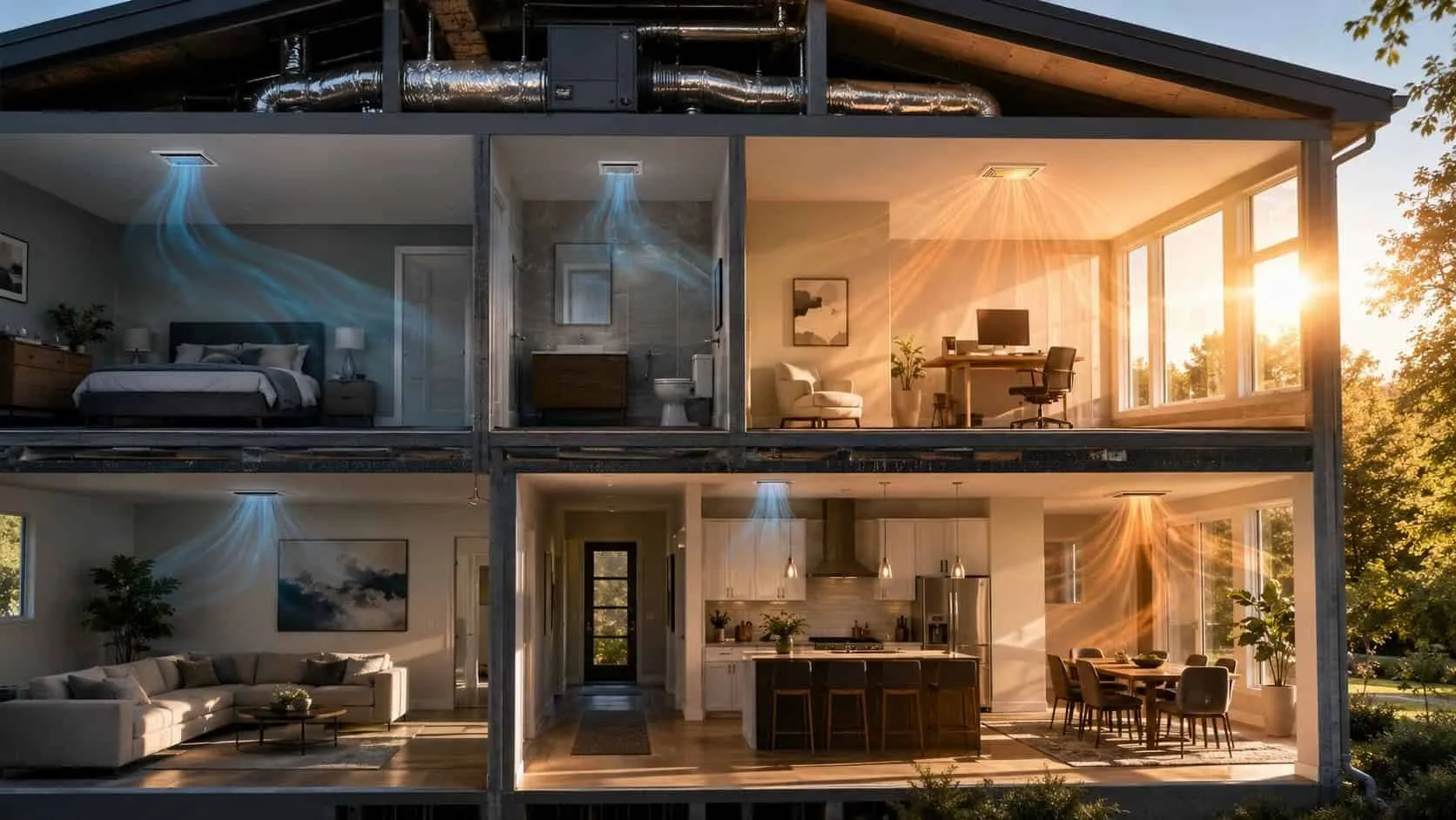 Why Some Rooms Feel Hotter Than Others: Architecture, Airflow and HVAC Zoning