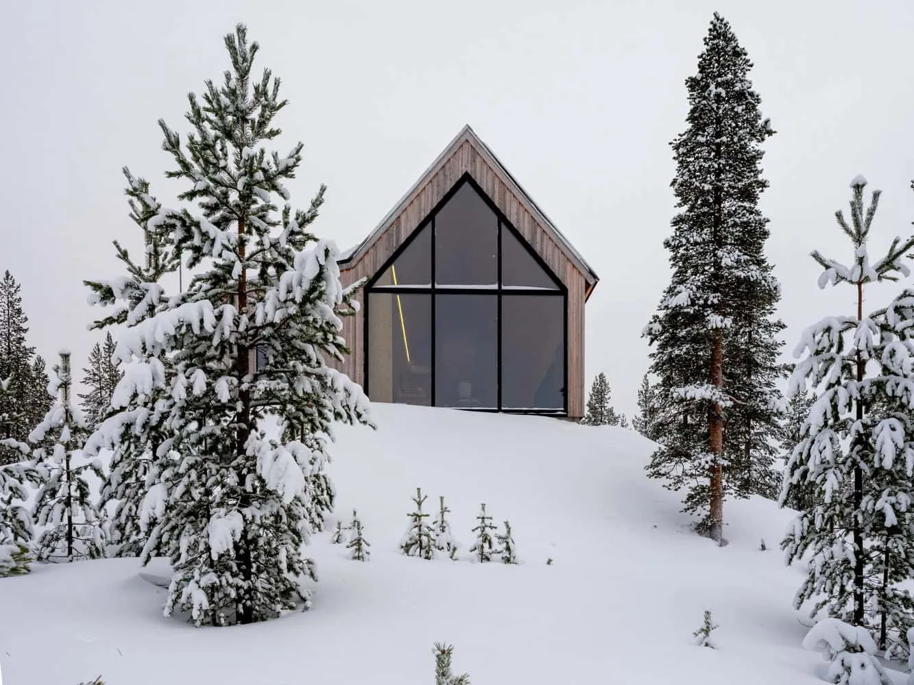 Haus auf einem Hügel / Pirinen Salo Oy / Finnland