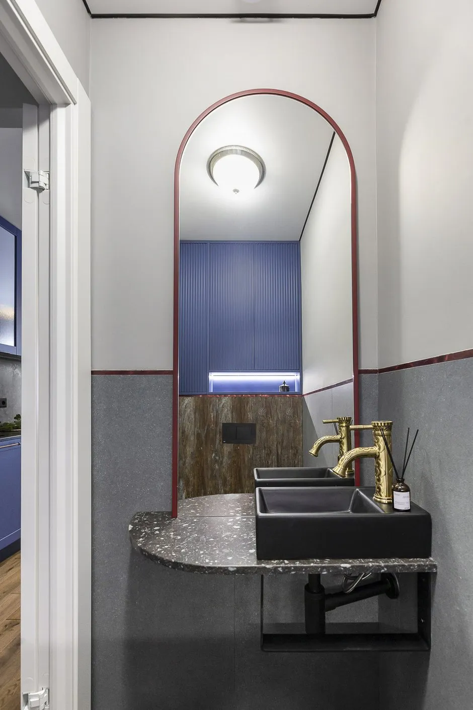 Zdjęcie: w stylu eklektyka, mieszkanie, projekt dnia, Moskwa, 3 pokoje, 40–60 metrów kwadratowych, Swietłana Lasiejewa – zdjęcie na INMYROOM