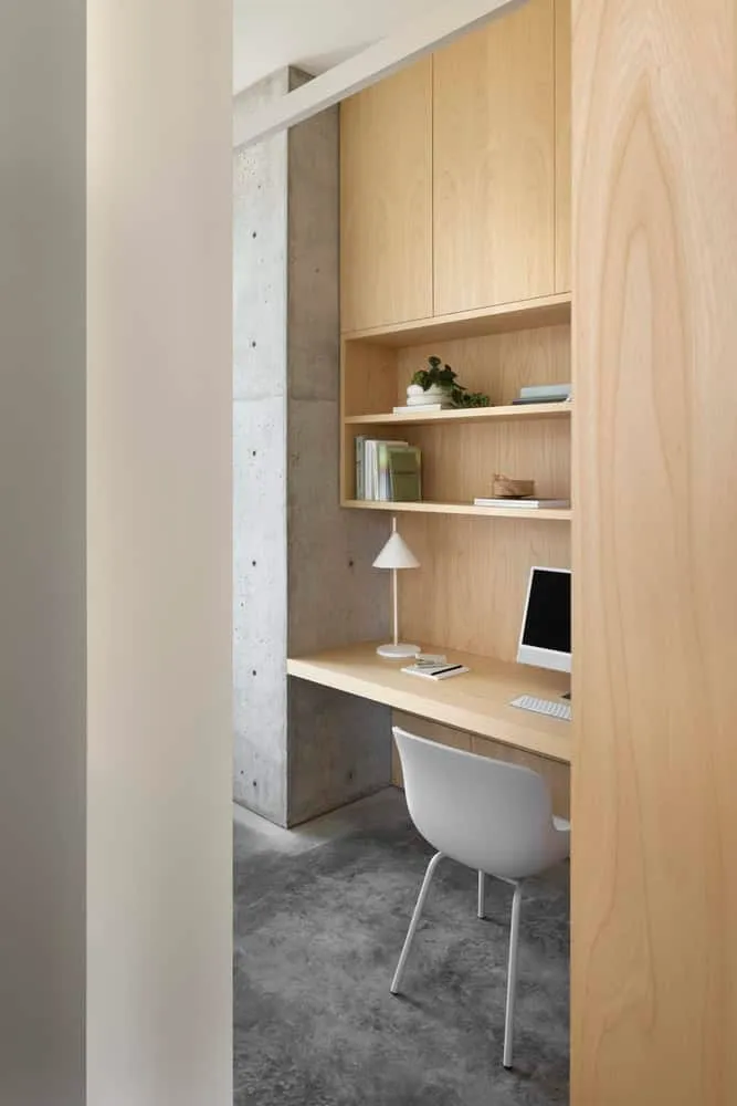 Arbeitszimmer im Yield House von Splyce Design Innenausstattung des Arbeitszimmers im Yield House von Splyce Design in Vancouver