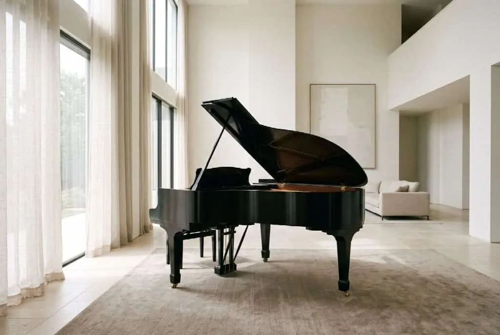 The Grand Piano: A Timeless Statement Piece in Interior Design