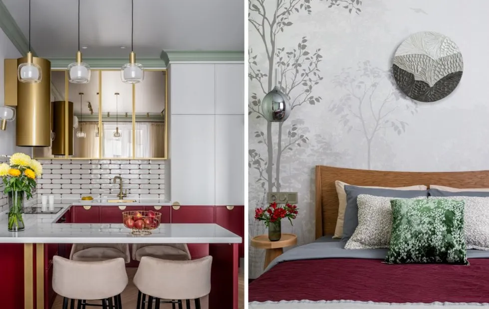 Wie man Küche, Schlafzimmer und Wohnzimmer auf 37 Quadratmetern unterbringt