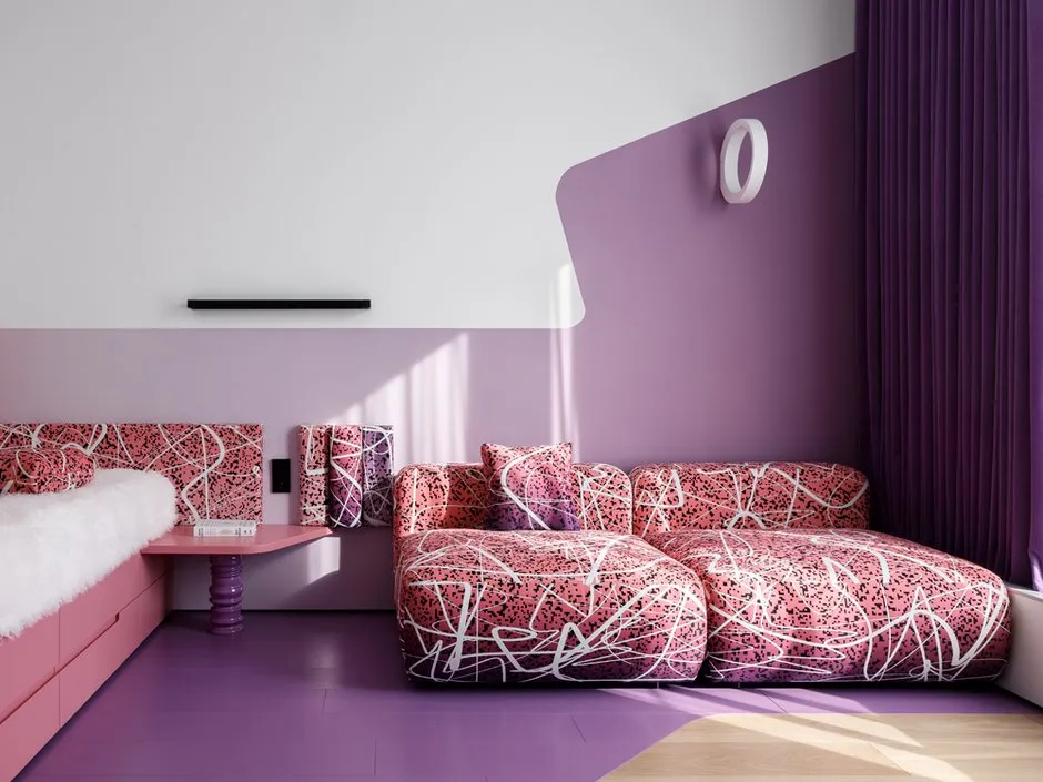 Foto: Kinderzimmer im Stil Modern, Eklektik, Wohnung, Projekt des Tages, Moskau, Rustem Urazmetov, Chamowniki, 4 und mehr Zimmer, Mehr als 90 Quadratmeter – Foto auf INMYROOM