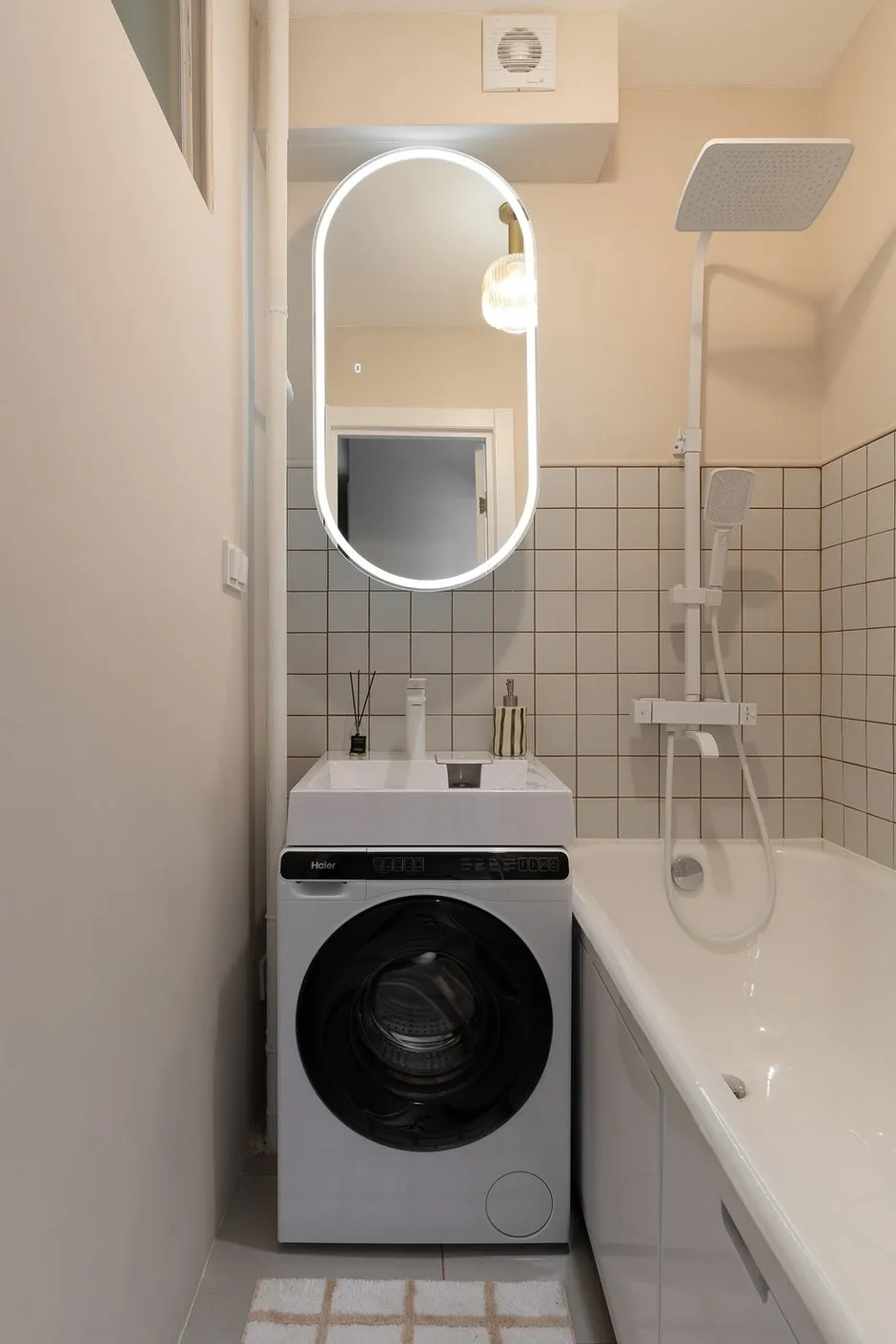 Photo : dans le style , Projet du jour, Appartement de petite taille, Alice Reggianto, Moscou, 2 chambres, jusqu’à 40 mètres carrés, 40-60 mètres carrés, Moderne, Maison en briques, Appartement – photo sur INMYROOM