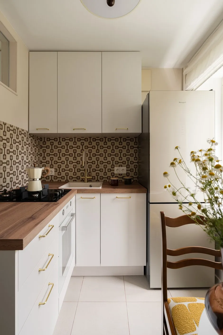 Photo : dans le style , Projet du jour, Appartement de petite taille, Alice Reggianto, Moscou, 2 chambres, jusqu’à 40 mètres carrés, 40-60 mètres carrés, Moderne, Maison en briques, Appartement – photo sur INMYROOM