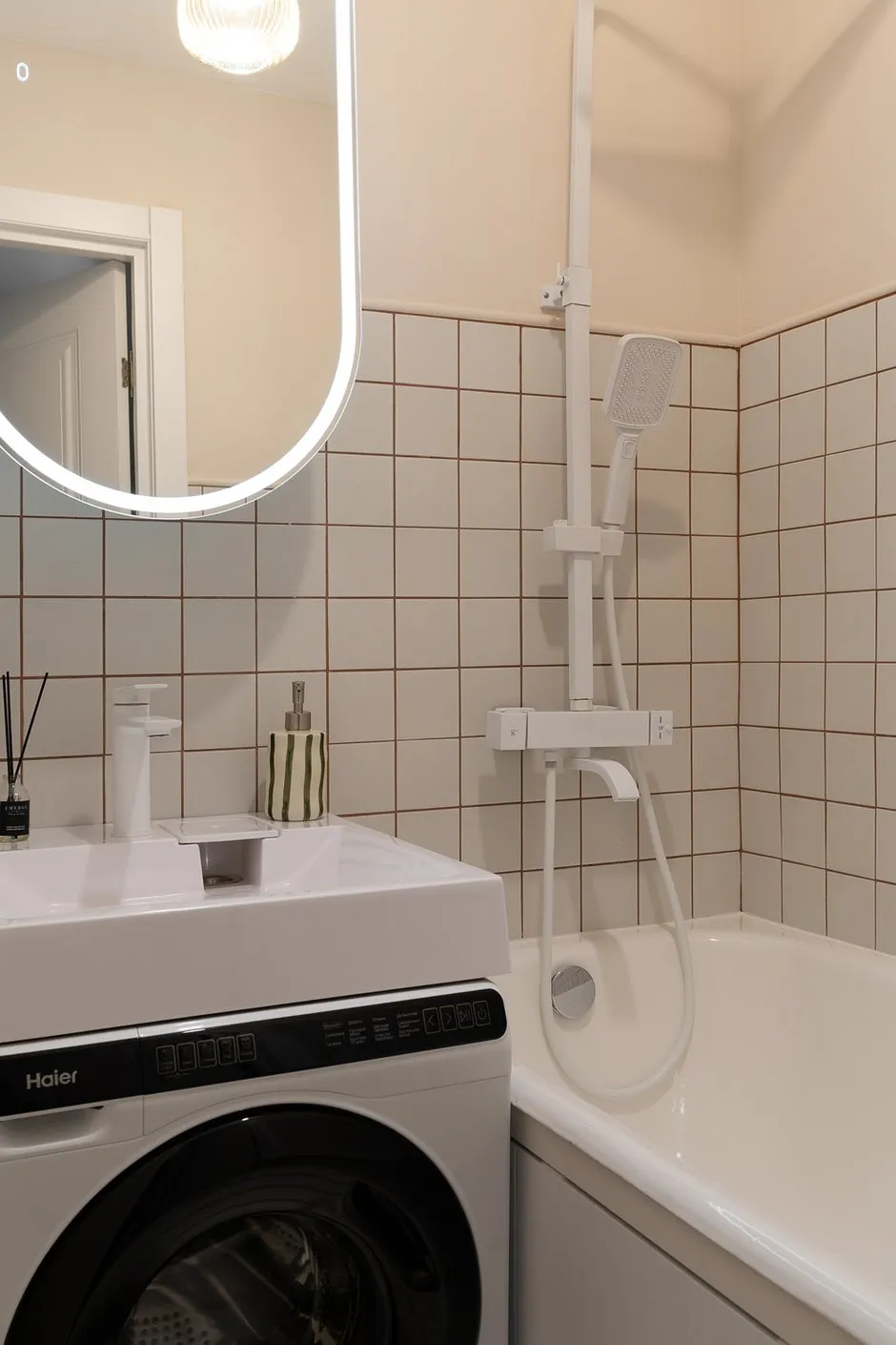 Photo : dans le style , Projet du jour, Appartement de petite taille, Alice Reggianto, Moscou, 2 chambres, jusqu’à 40 mètres carrés, 40-60 mètres carrés, Moderne, Maison en briques, Appartement – photo sur INMYROOM