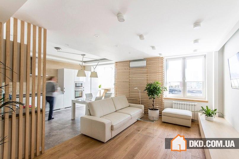 Мансардний квартира в Москві площею 150 кв. метрів.