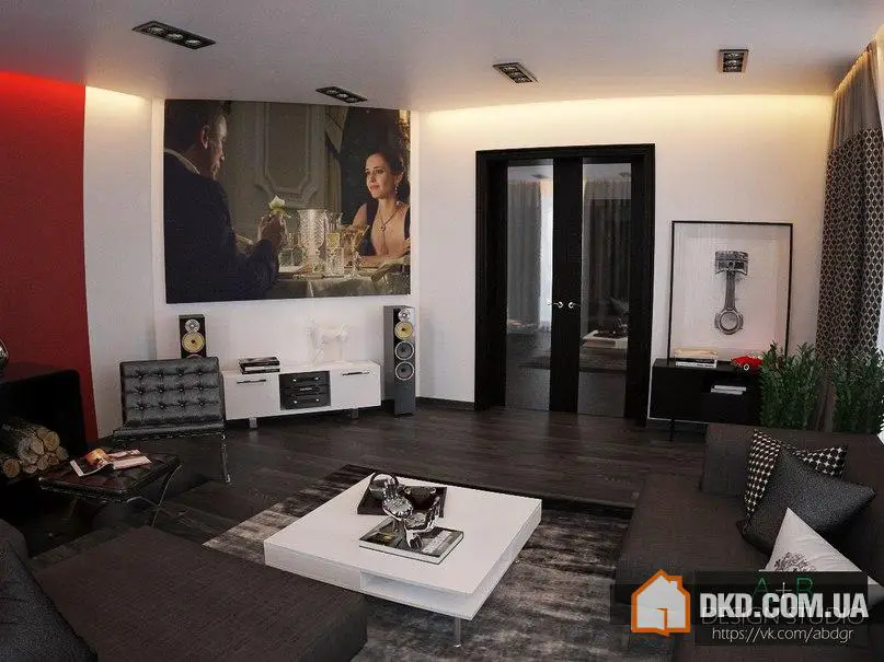 Apartment Design Project by Studio "A+B" Chelyabinsk, Igantyeva St. 19 Designer Alexey Volkov - Gallery image 3