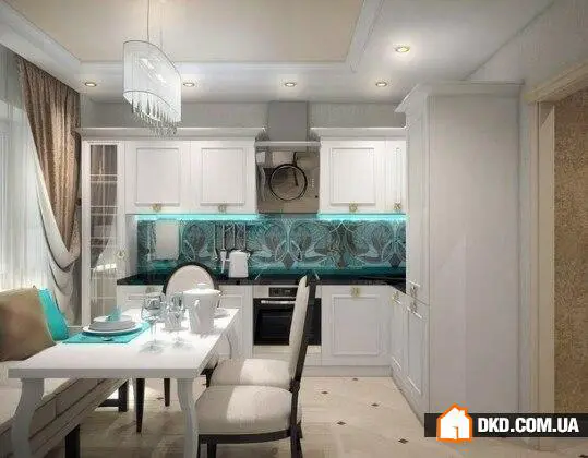 Дизайн однокомнатной квартиры в стиле ар-деко - Gallery image 4