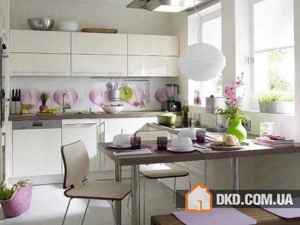 Идея для кухни площадью 10,8 кв.м.