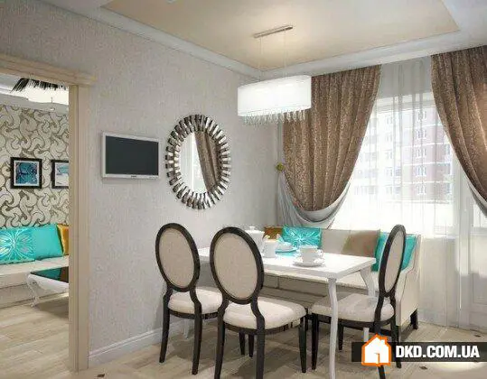 Дизайн однокомнатной квартиры в стиле ар-деко - Gallery image 5