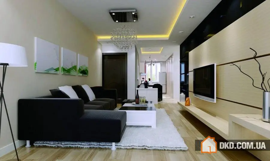 Вражаючий дизайн і декор сучасних гостьових - Gallery image 1