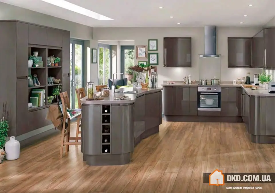 Excelentes diseños de cocina gris - Gallery image 1