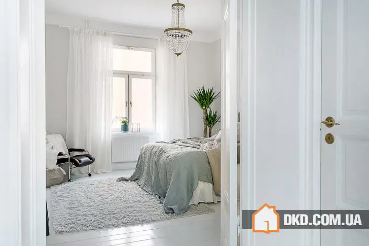 Скандинавский интерьер с винтажными нотками (59 кв. м)