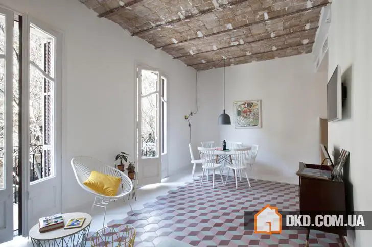 Charmante Wohnung mit pastellfarbigen Akzenten in Barcelona - 4
