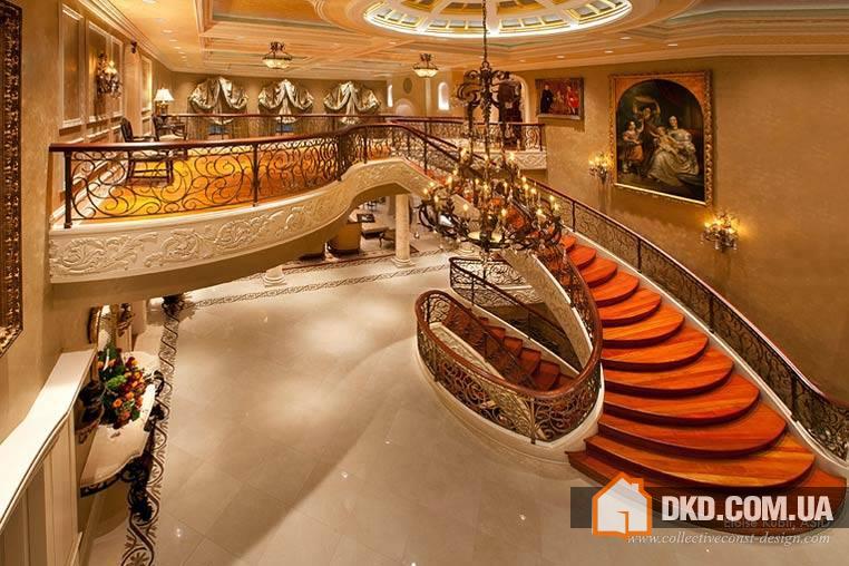Шикарные лестницы в особняках