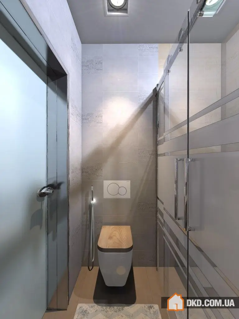 Projekt wnętrza mieszkania w Simferopole dla ambicjonalnego młodego mężczyzny, 180 m², Monolit LTD, nowe mieszkanie - 8