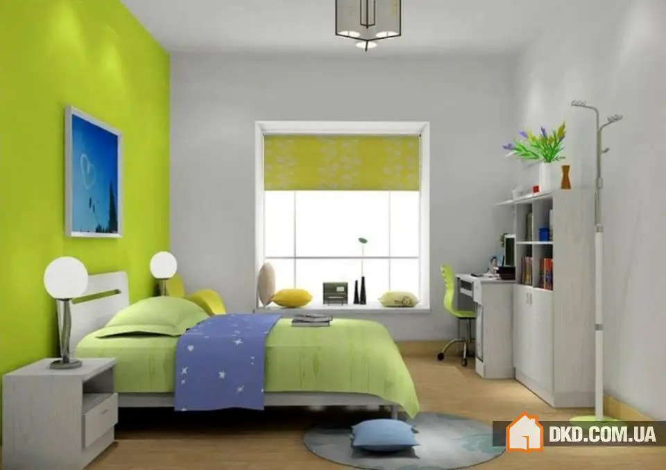 Diseños elegantes y refrescantes para habitaciones verdes - Gallery image 3