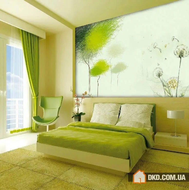 Вражаючі зелені дизайни спальні - Gallery image 1