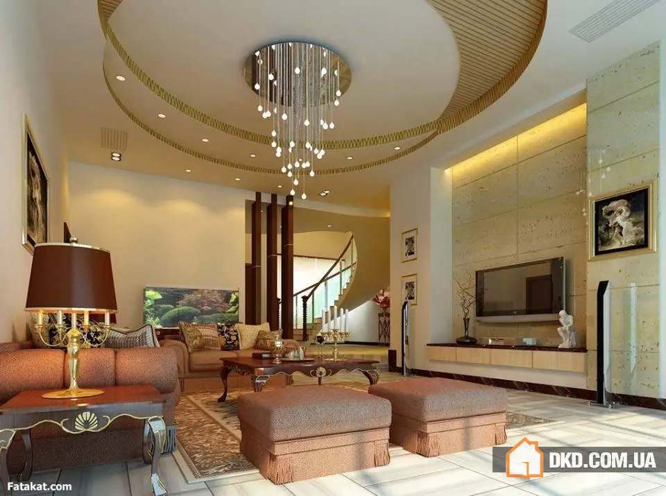 Дизайн інтер'єру елегантних гостьових з декором - Gallery image 2