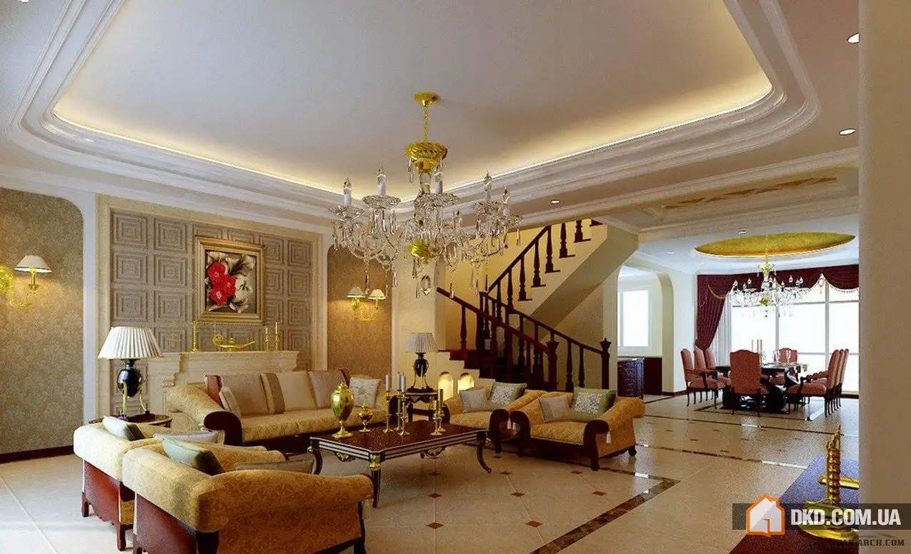 Дизайн інтер'єру елегантних гостьових з декором - Gallery image 3