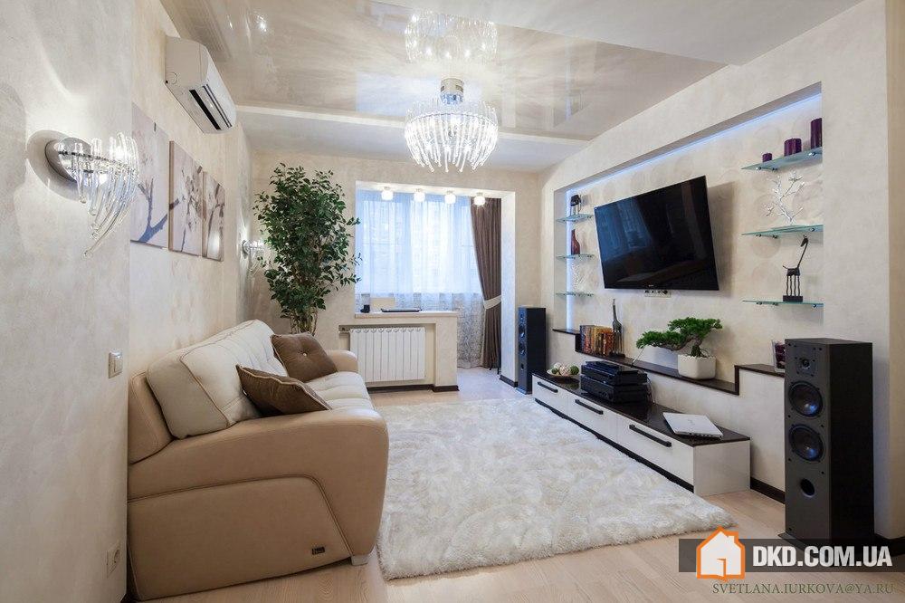 Стильная квартира в единой цветовой гамме